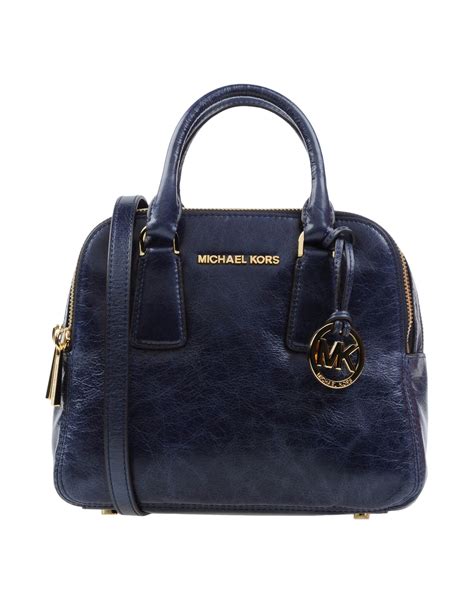 michael kors dark blue purse